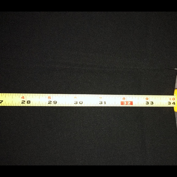 Plus Size Classic Black Capri slacks - Picture 5 of 6